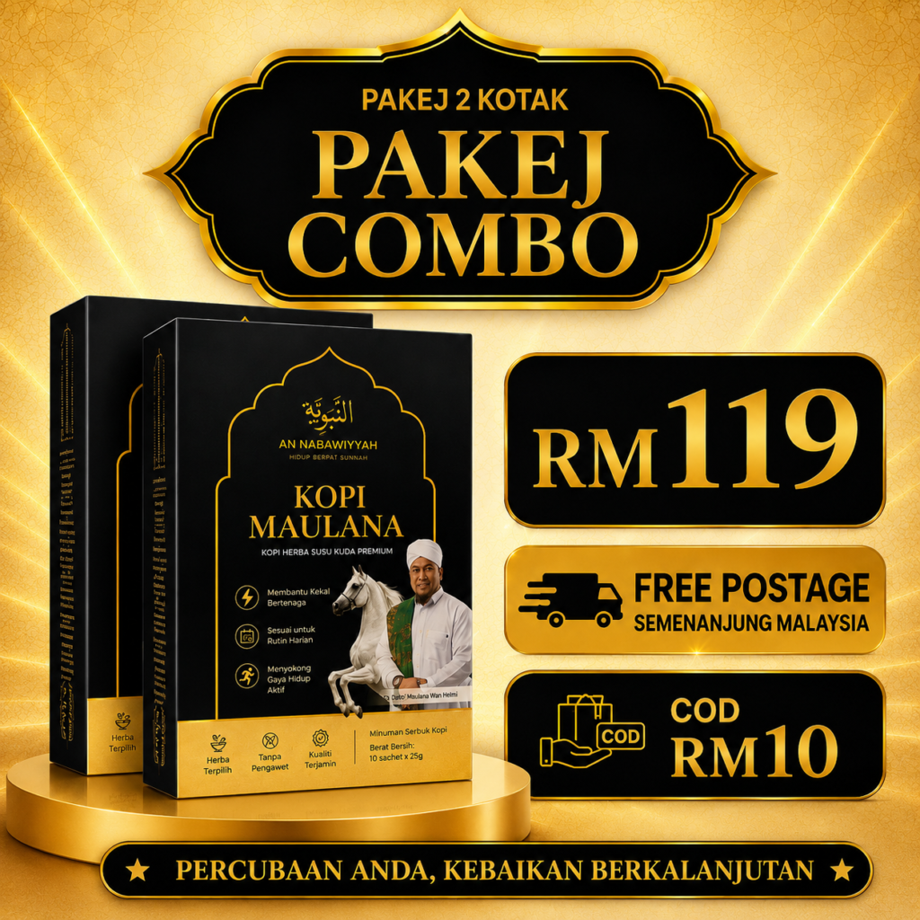 PAKEJ KOMBO : 2 KOTAK KOPI MAULANA