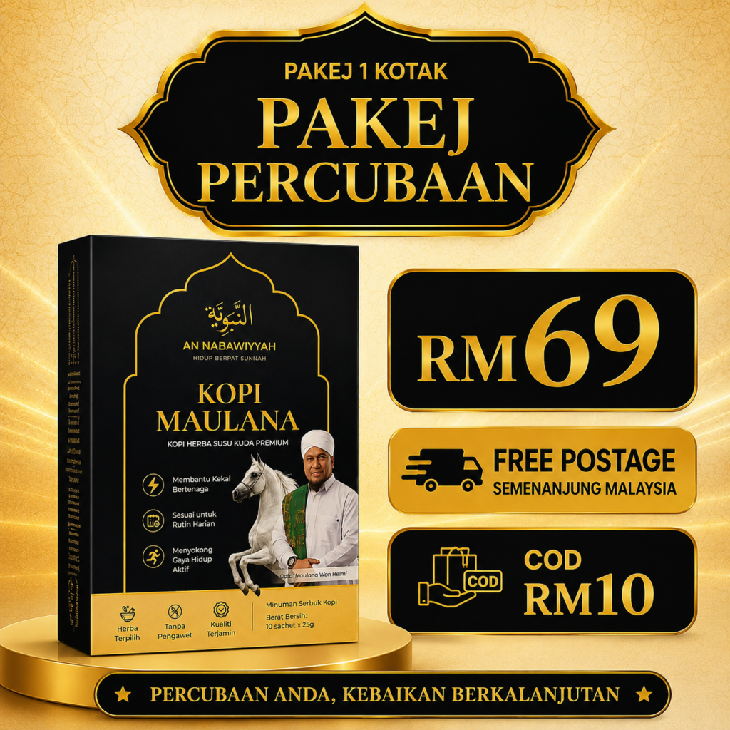 PAKEJ PERCUBAAN : 1 KOTAK KOPI MAULANA